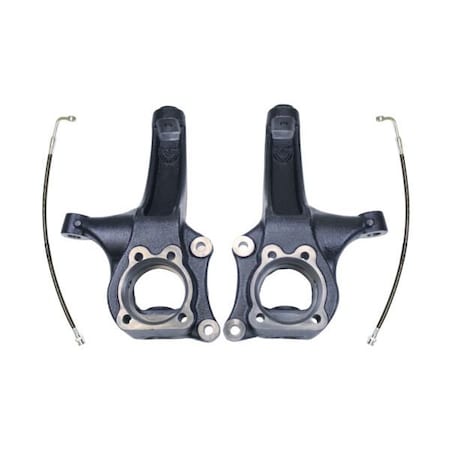 Maxtrac Suspension FRONT SPINDLES WITH BRAKE LINES 700440